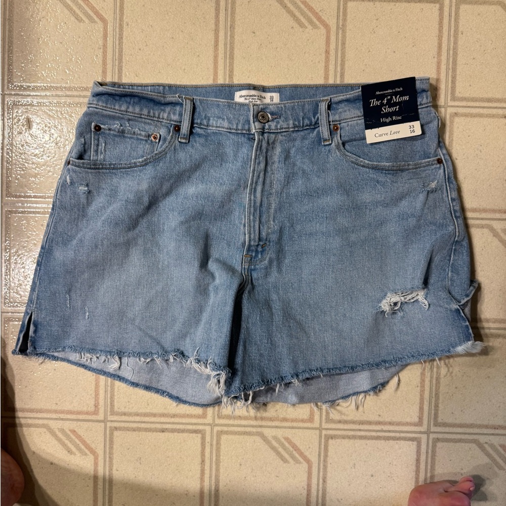 Blue Denim Women's Shorts
